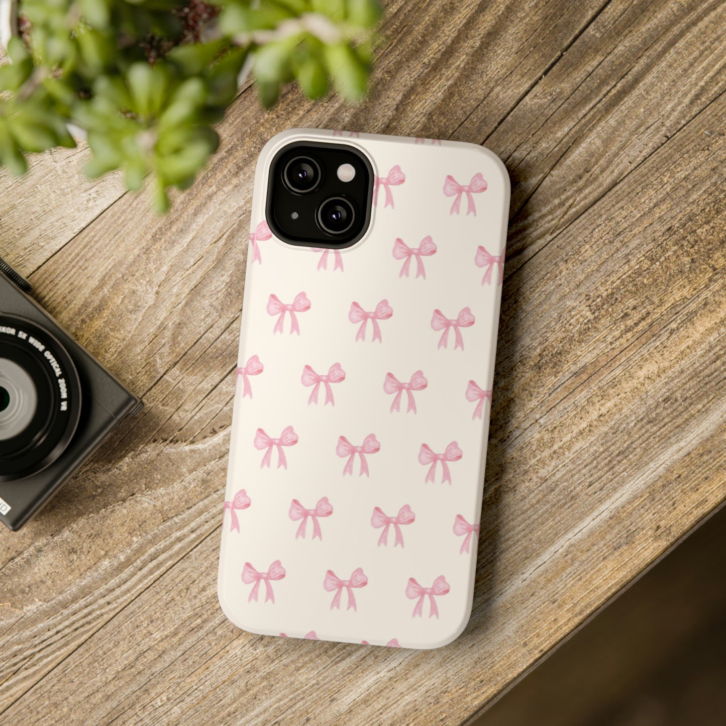 Pink Bow Phone Case