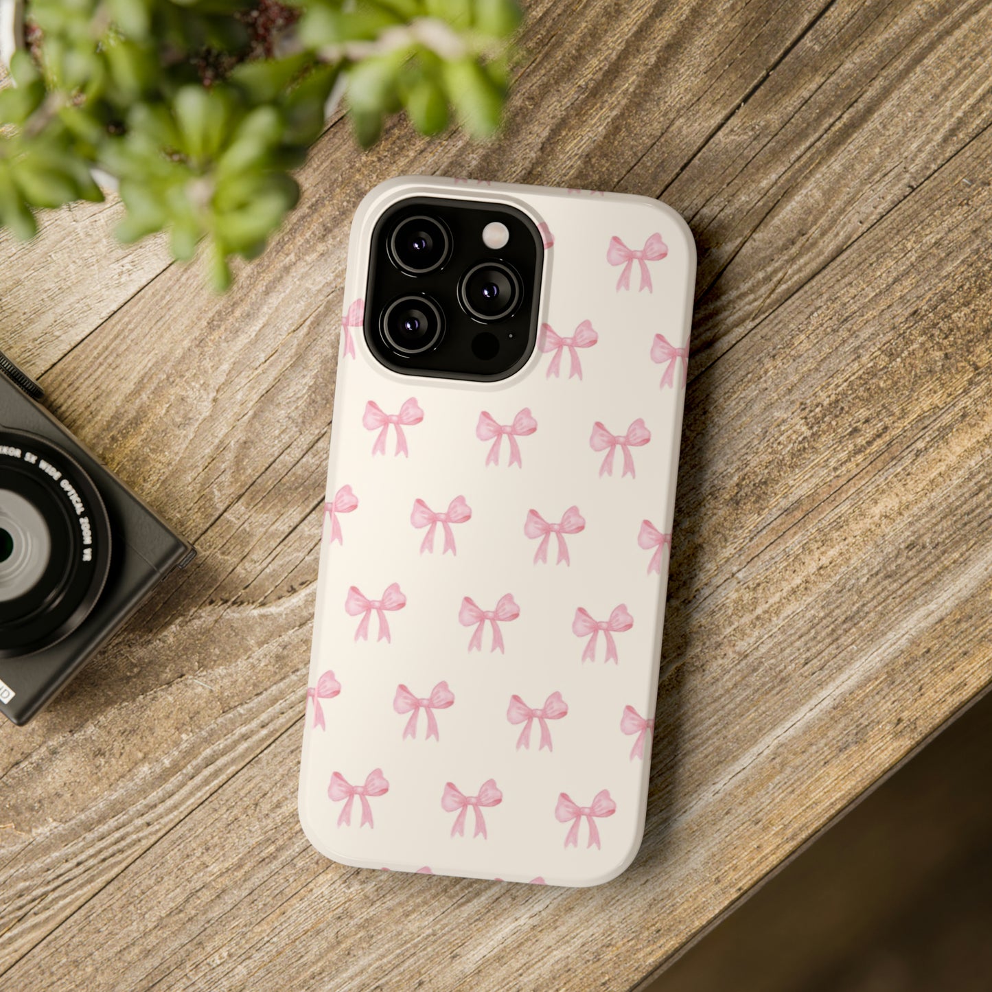 Pink Bow Phone Case