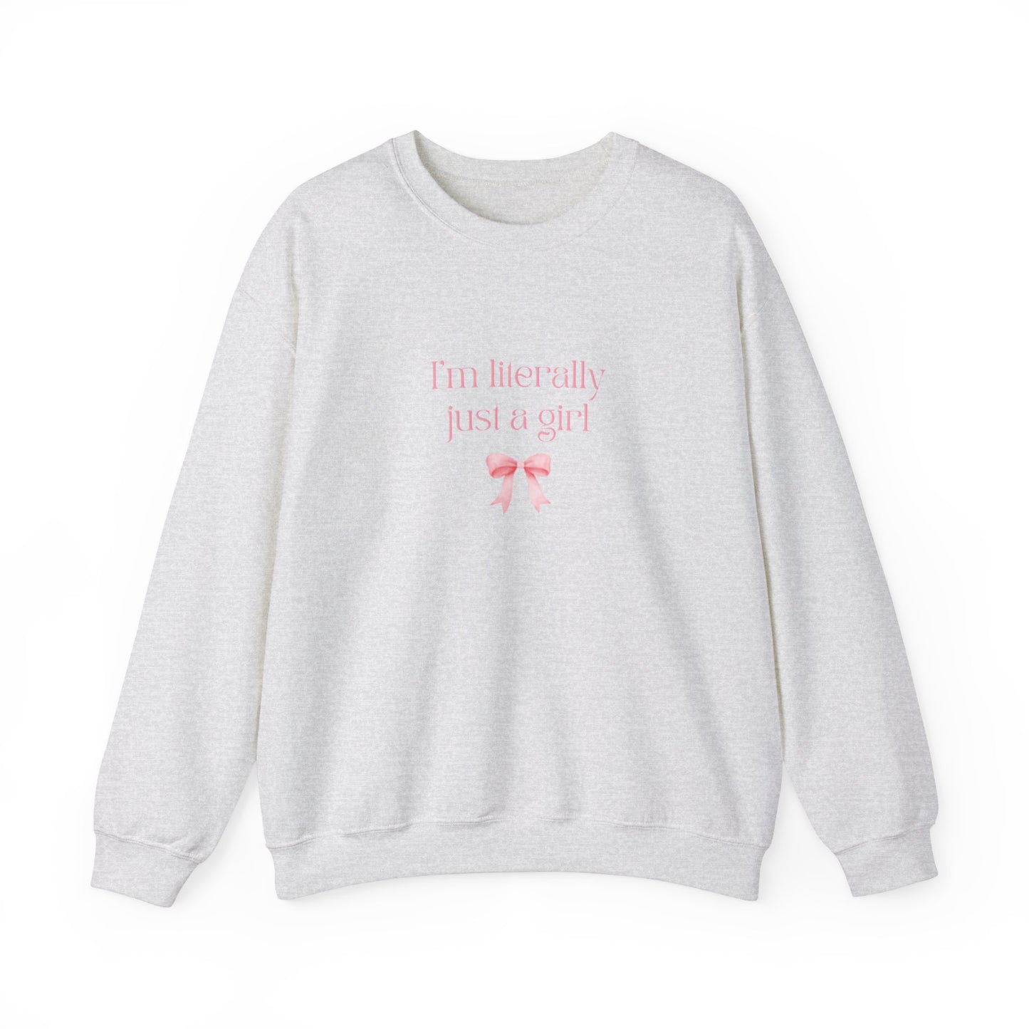 I'm just a girl Crewneck Sweatshirt