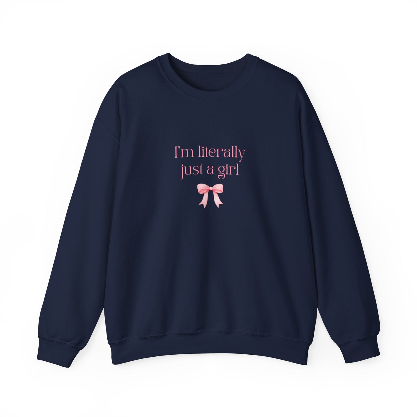 I'm just a girl Crewneck Sweatshirt