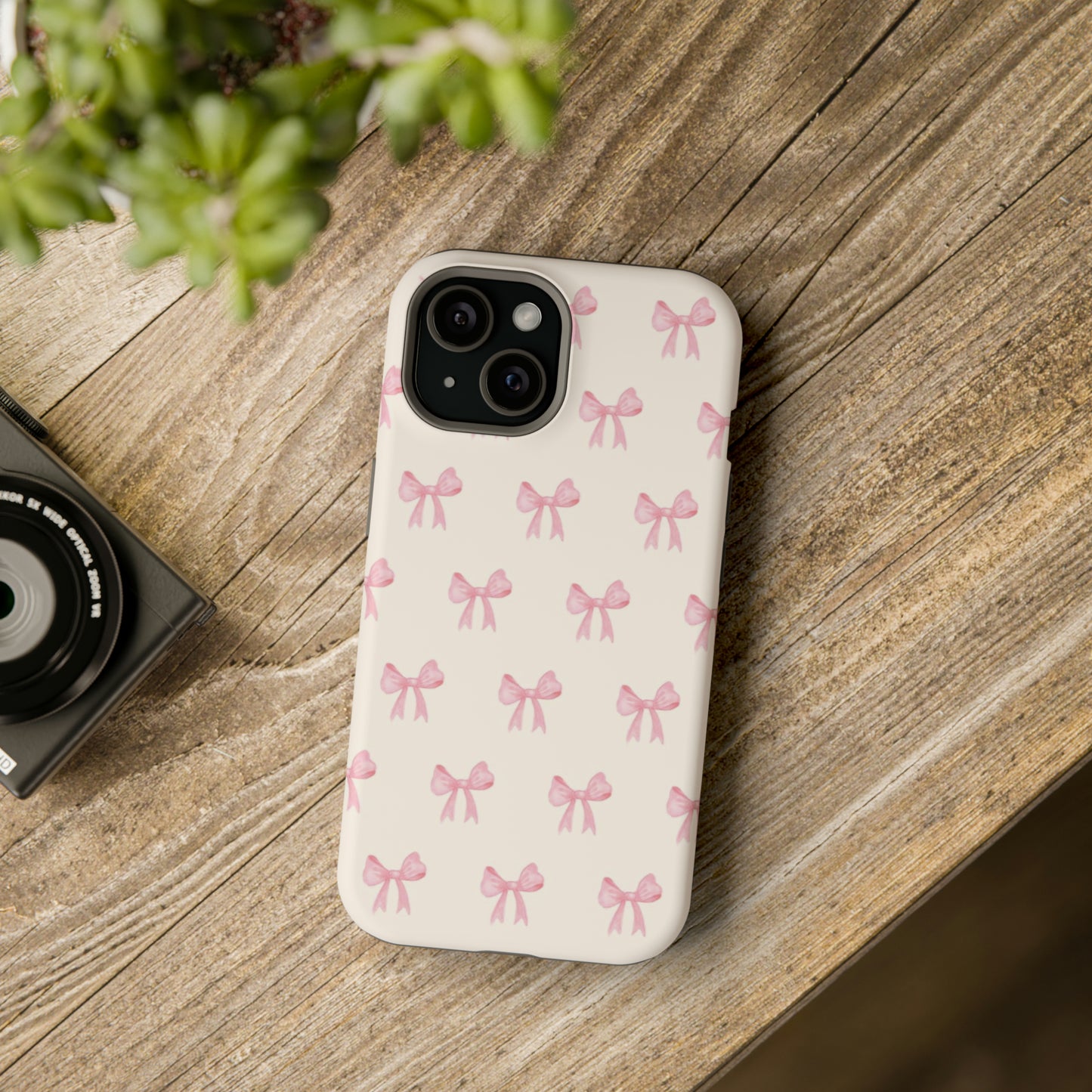 Pink Bow Phone Case