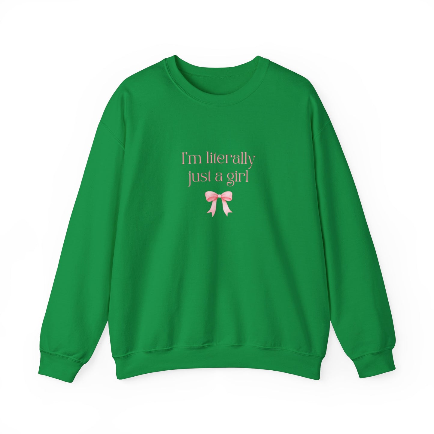 I'm just a girl Crewneck Sweatshirt