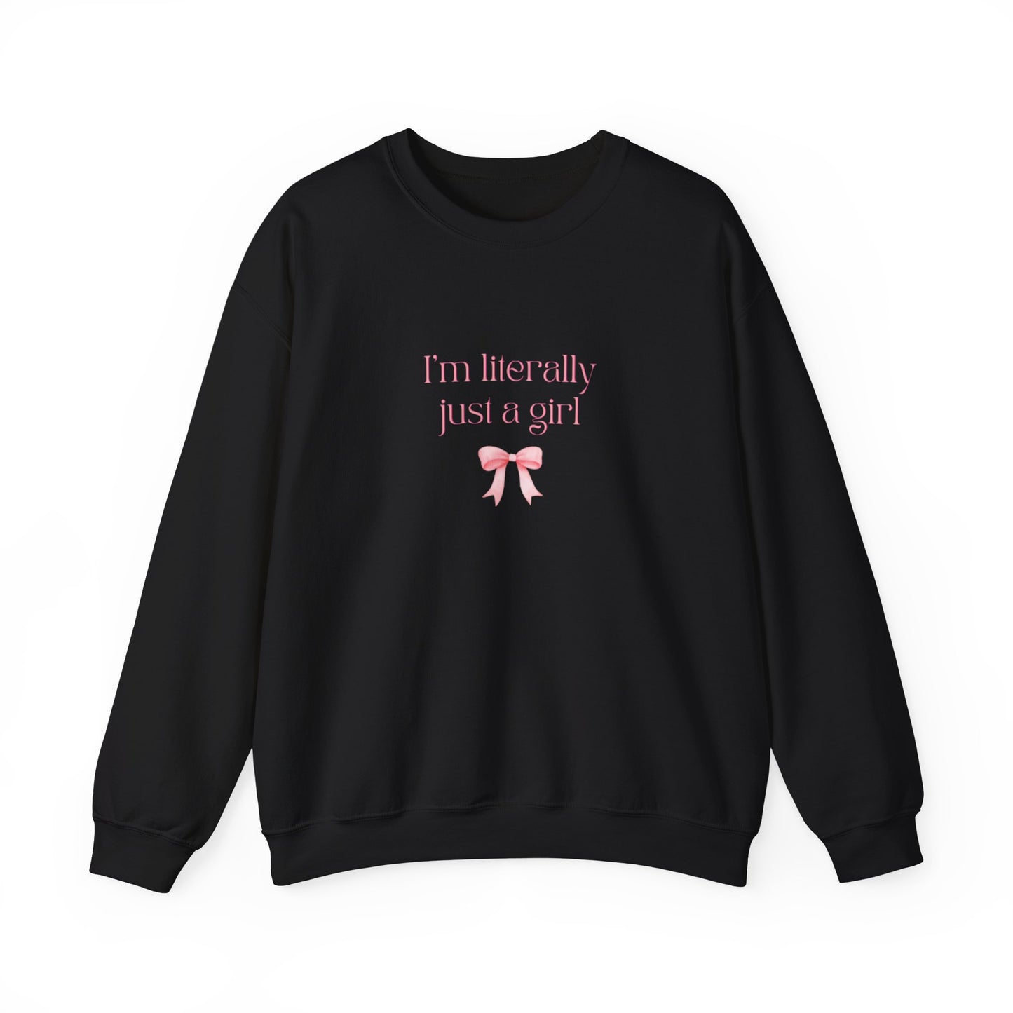 I'm just a girl Crewneck Sweatshirt